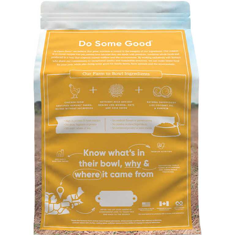 Chicken Ancient Grains Dry Dog Food Q573