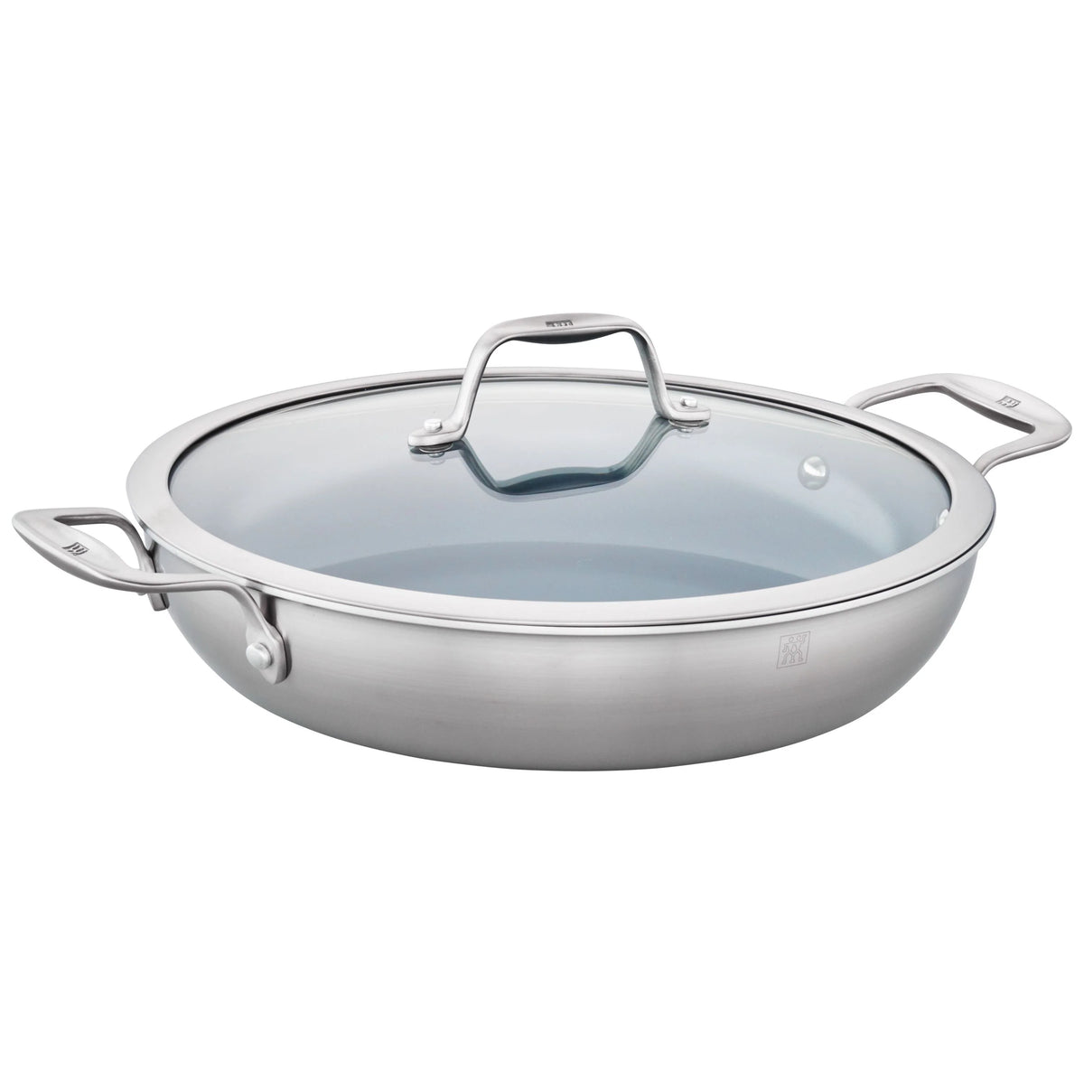 4 Qt Stainless Steel Ceramic Non-Stick Sauté Pan J341747