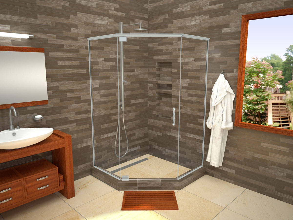 Neo Angle Shower Pan U9709