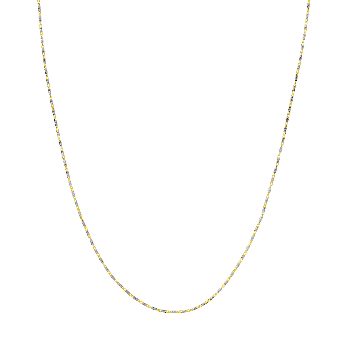 18" 1.20mm Diamond Cut Chain Necklace G58151
