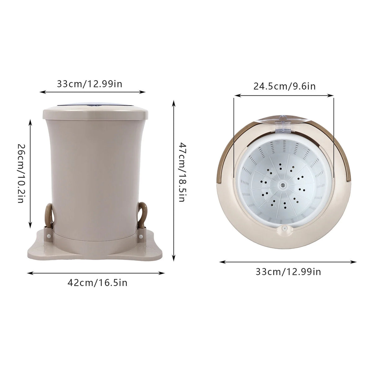 Manual Clothes Dehydrator Laundry Dryer N716