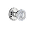 Single Dummy Knob with Crystal Knob - Bright Chrome K943037