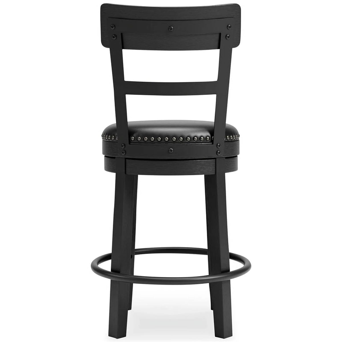 Solid Wood Counter Height Barstool Set of 3 P389