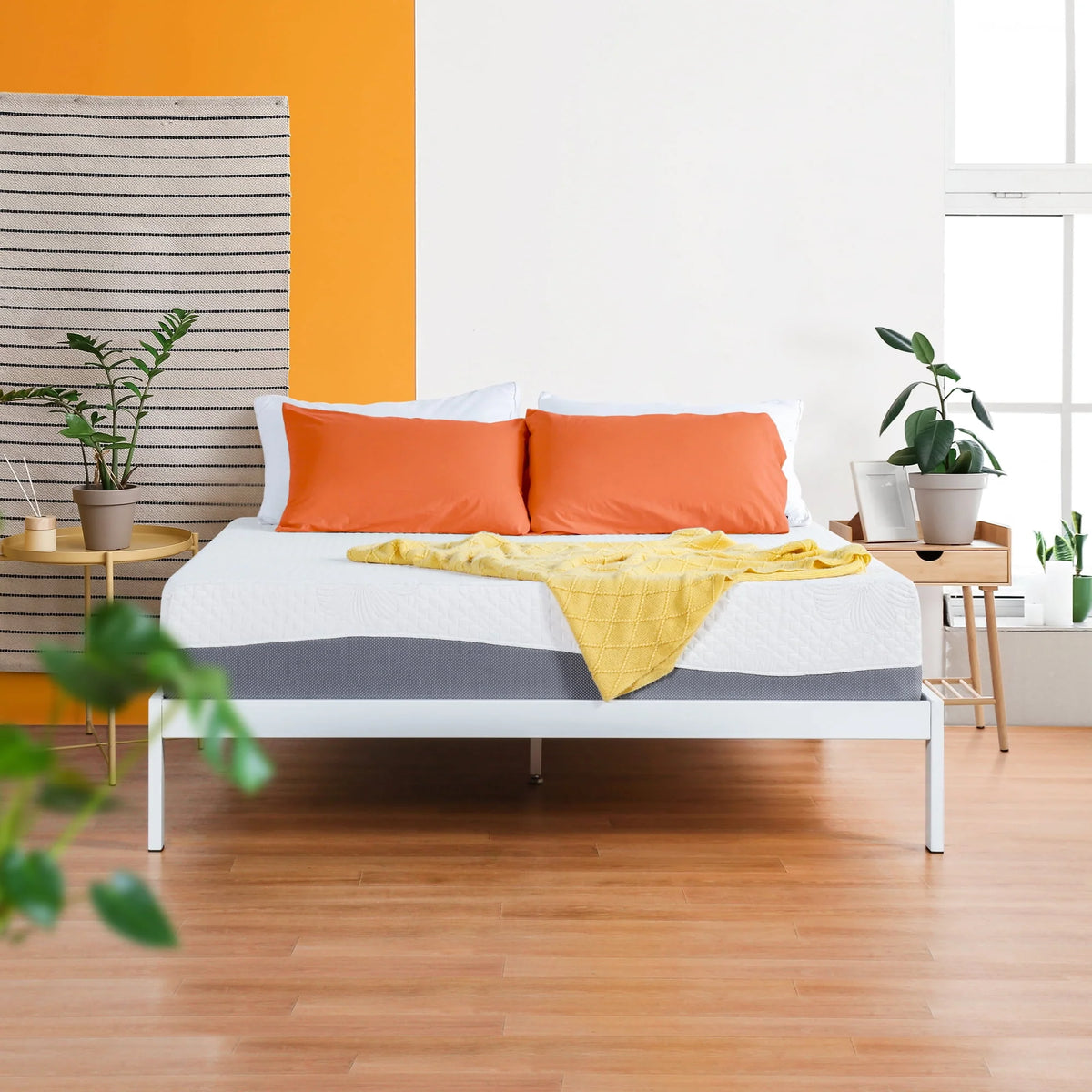 10 Inch Gel Memory Foam Mattress Medium Firm Twin Size R473