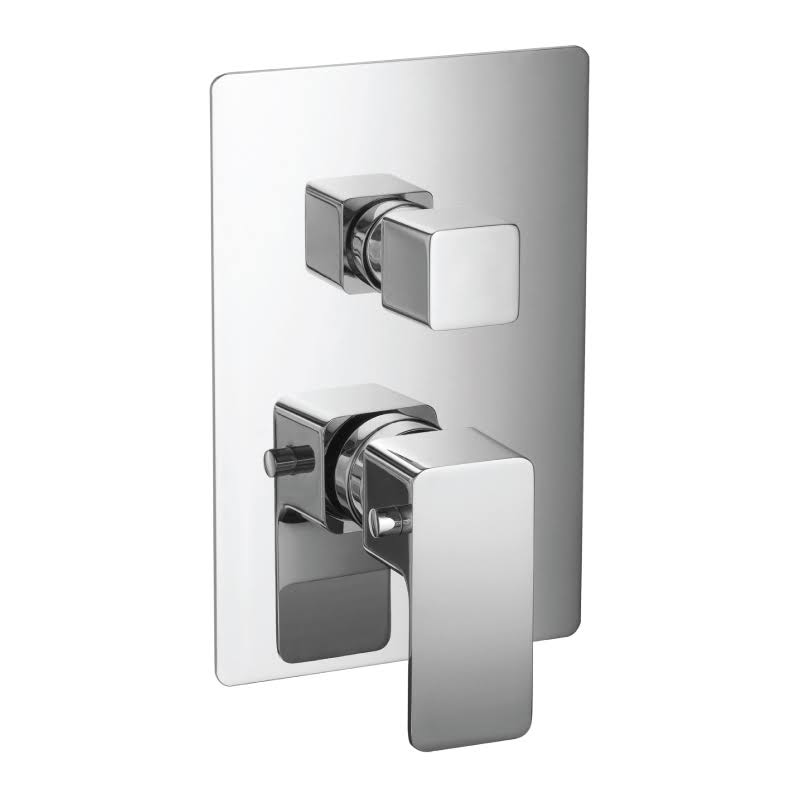 Brushed Nickel Thermostatic Valve with 2-Way Diverter M314458