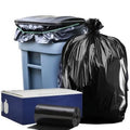 50 Count Black Trash Bags on Rolls P5708