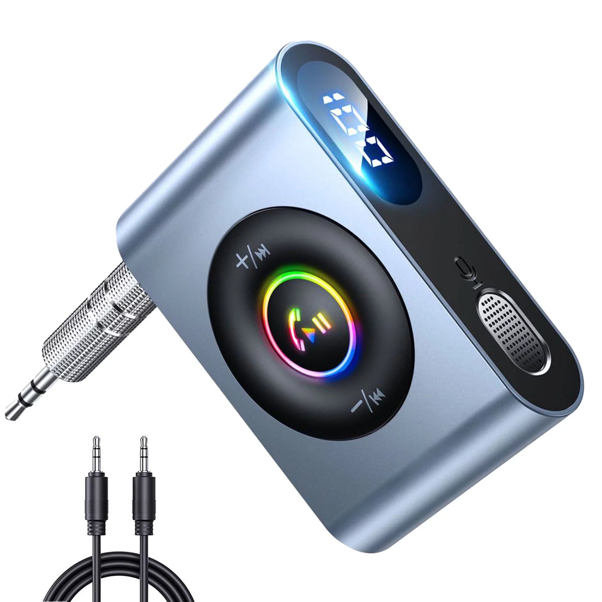 Bluetooth 5.3 Receiver 3.5mm Aux Adapter E117434