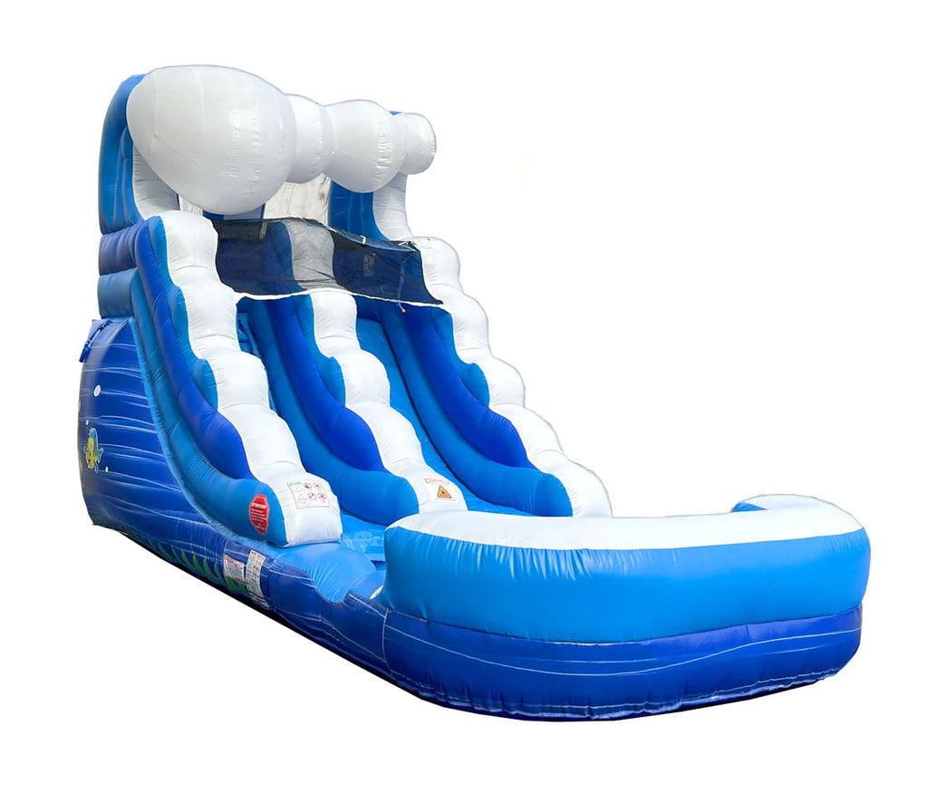 Pink Unicorn Inflatable Water Slide F933