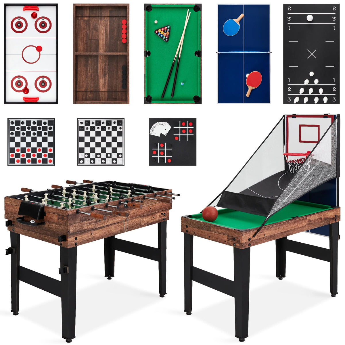 13-in-1 Combo Game Table Set C7208