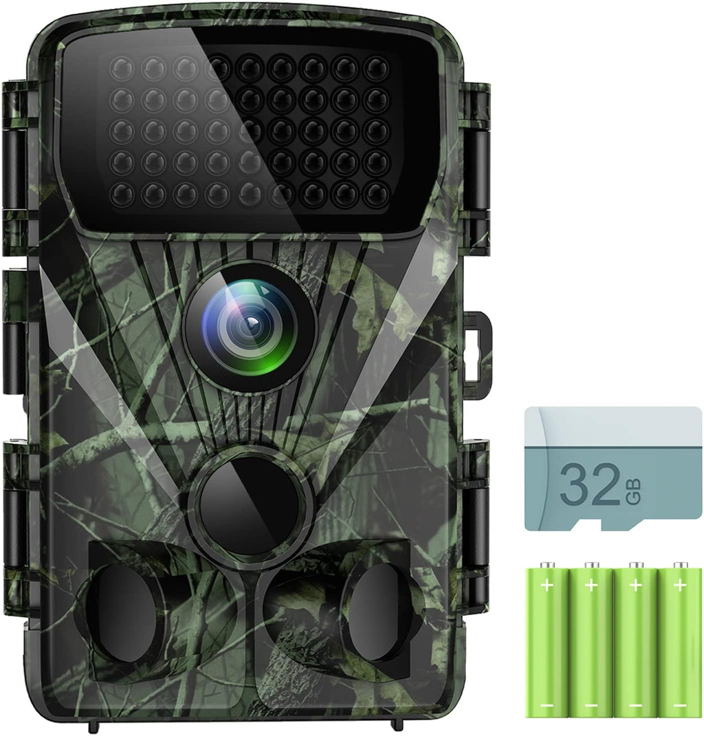 4K 30MP Trail Camera with Night Vision, 120° Wide Angle, IP65 Waterproof G658