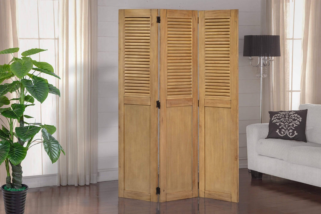 Vintage Wood Room Divider T1195
