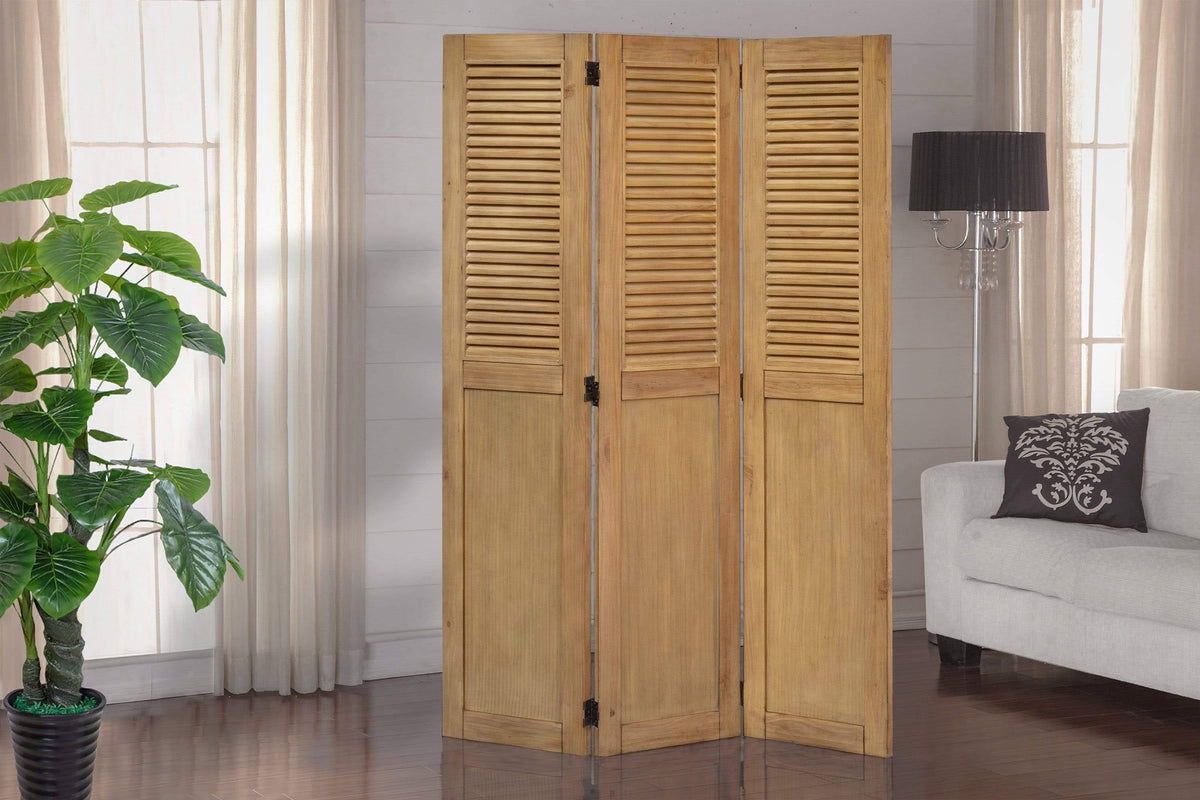 Vintage Wood Room Divider T1195