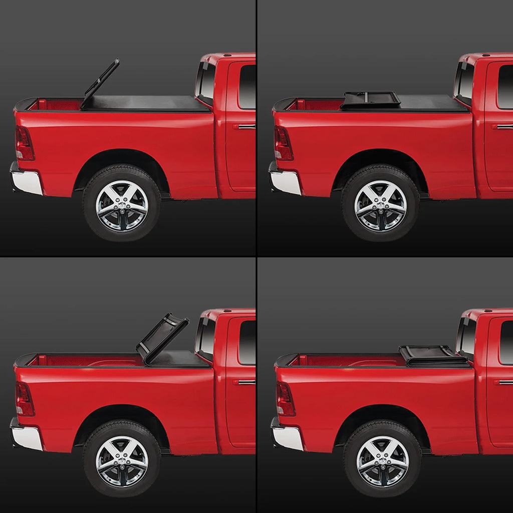 Adjustable Tri-Fold Soft Top Tonneau Cover W857871