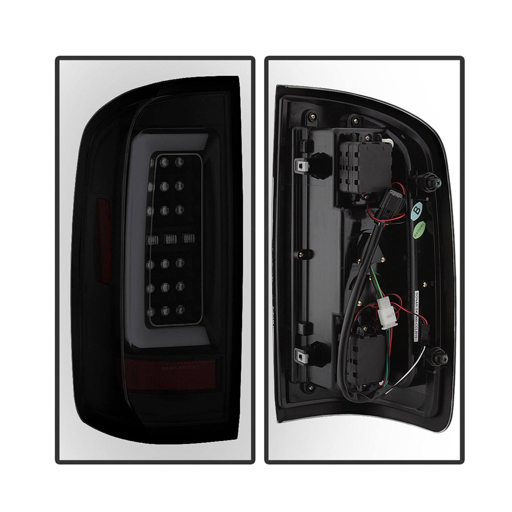 Black Smoke LED Tail Lights X240258