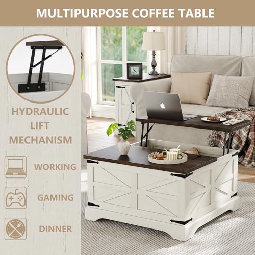 Black Lift Top Wood Coffee Table I537217