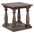 Grey End Table W9068