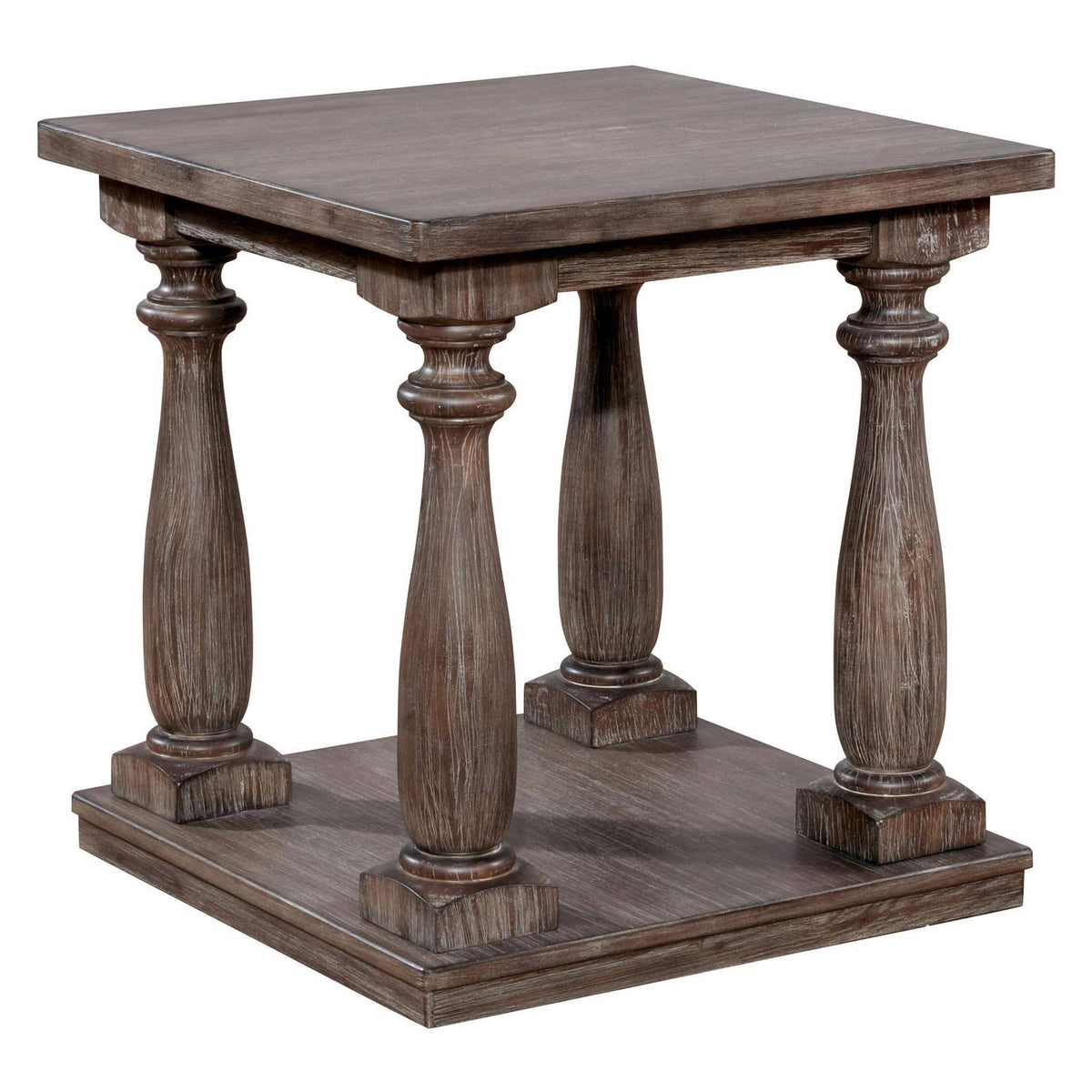 Grey End Table W9068