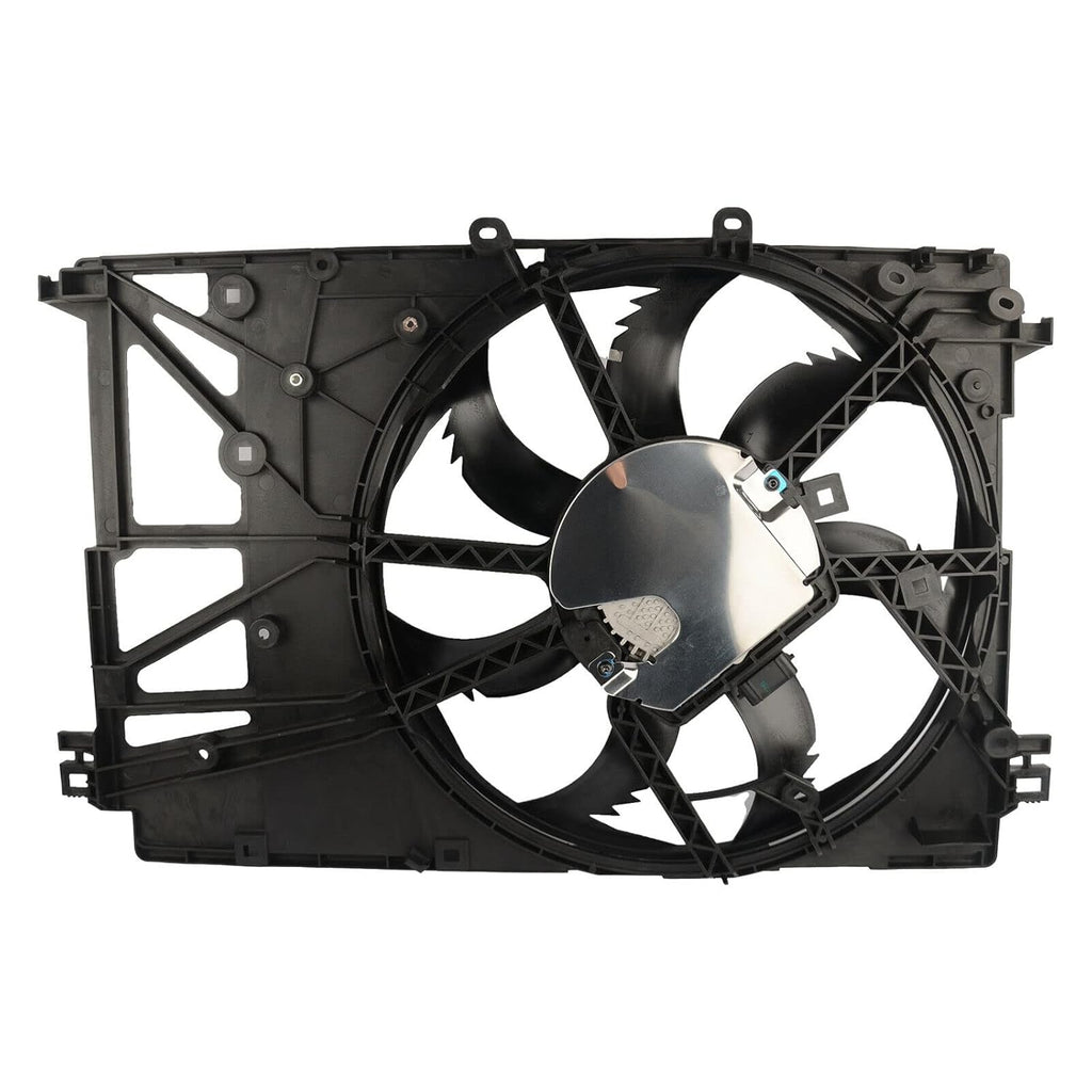Engine Radiator Dual Cooling Fan Motor Assembly Replacement P65351