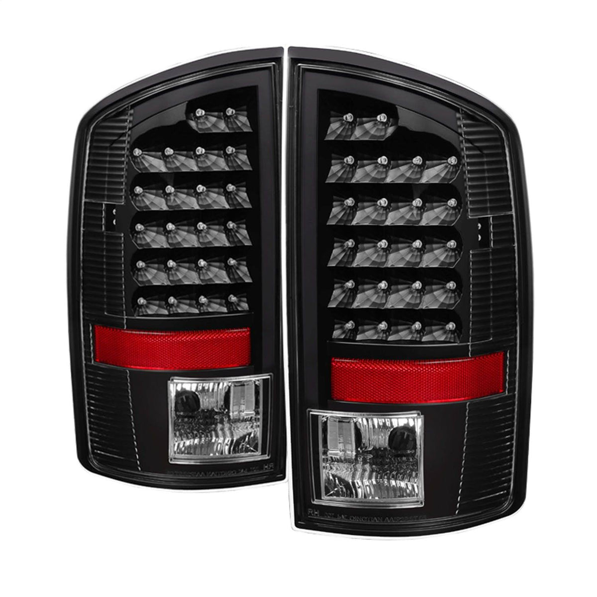 Black LED Tail Light H658985