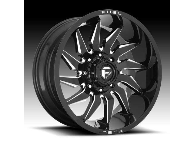 20x9 8x165.1 Gloss Black Milled Wheel G32351