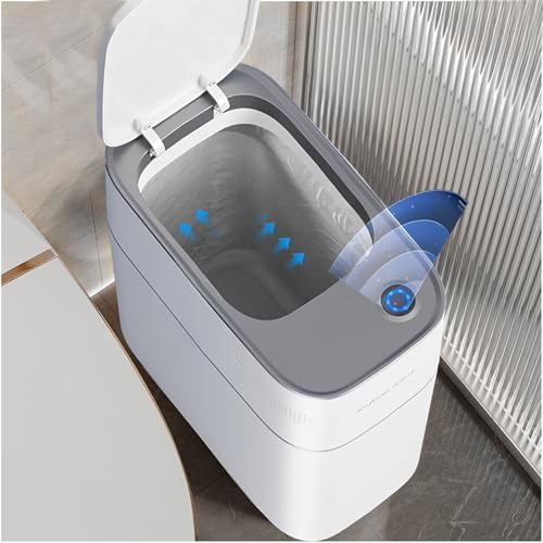 Automatic 3.5 Gallon Rechargeable Motion Sensor Trash Can V6506
