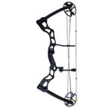 Black 70 lbs Compound Bow E1611