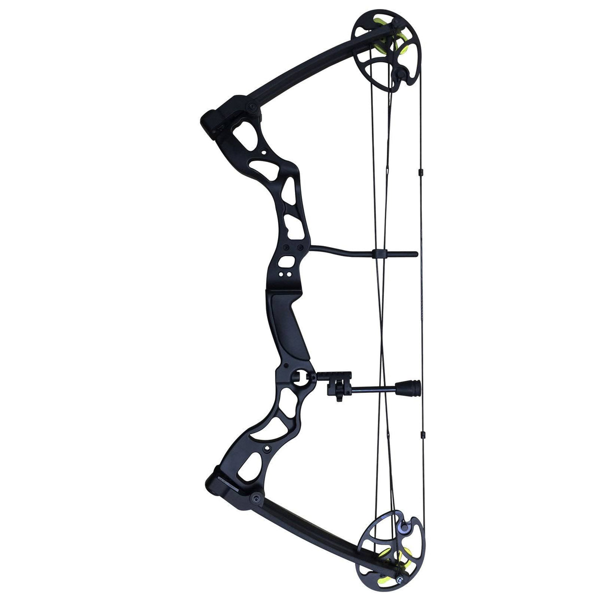 Black 70 lbs Compound Bow E1611