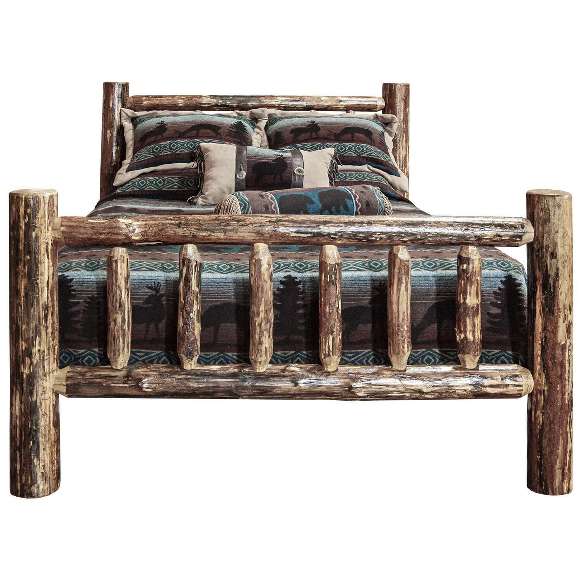 Full Log Bed S44074