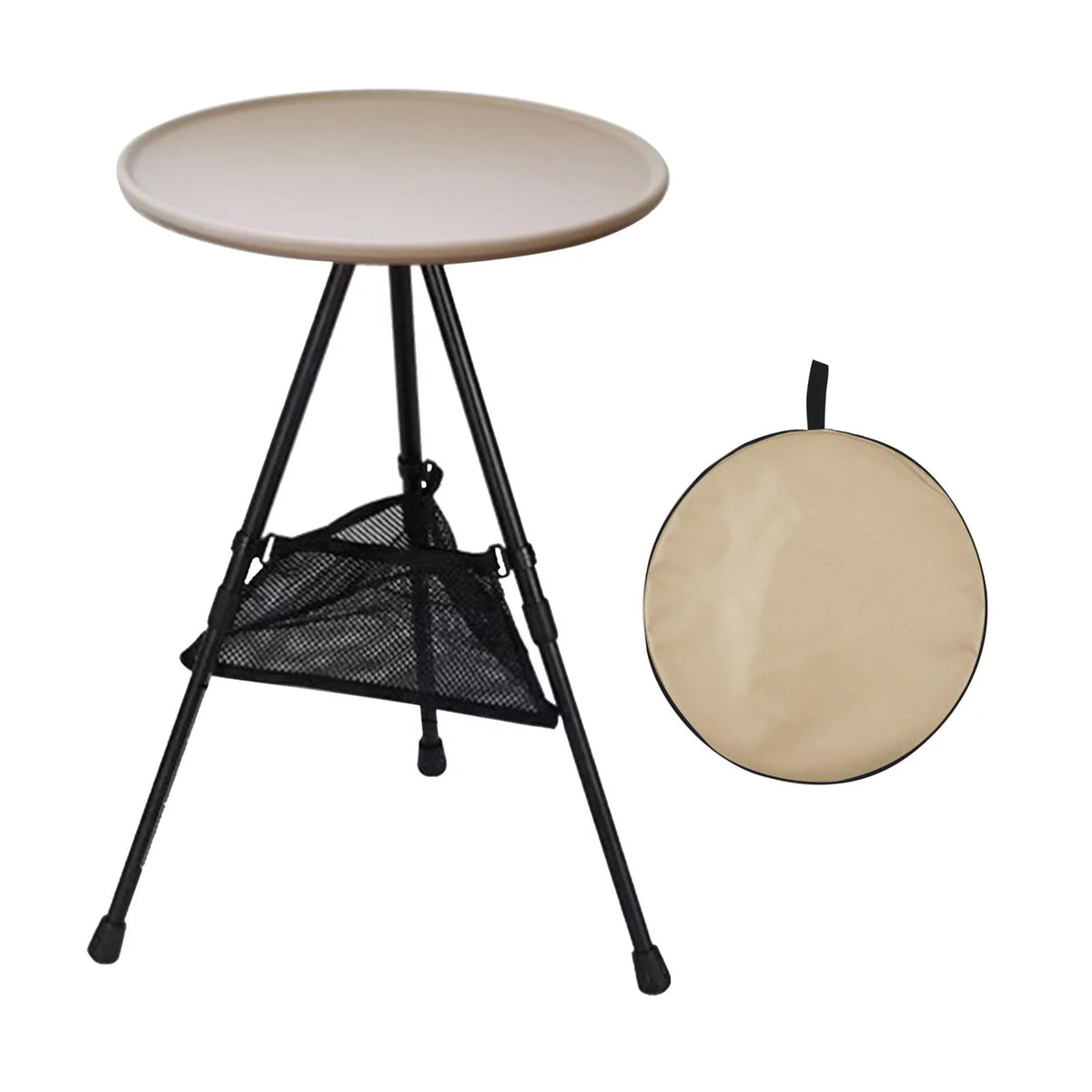Folding Camping Table with Mesh Pocket R92997