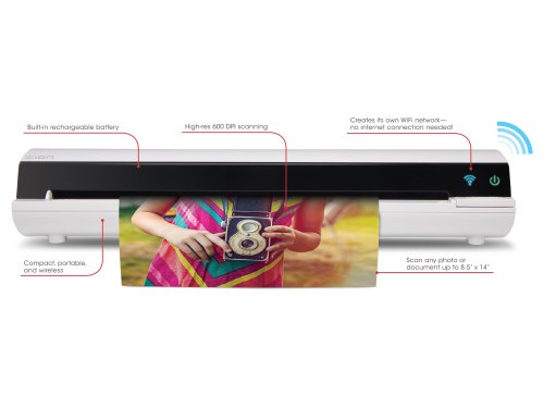 Wireless Photo & Document Scanner with Built-In WiFi A19821