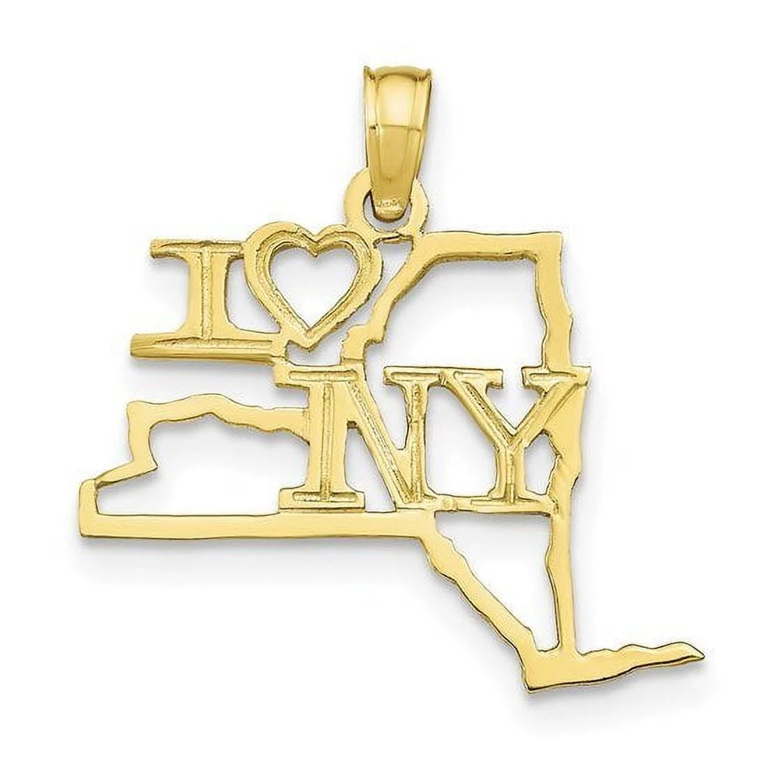 Yellow Gold New York State Pendant L648459