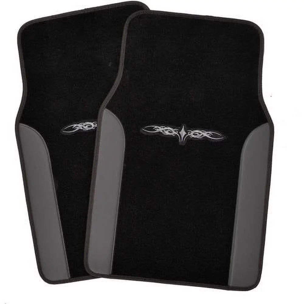 Car Seat Covers with Floor Mats and Steering Wheel Cover Full Set P406