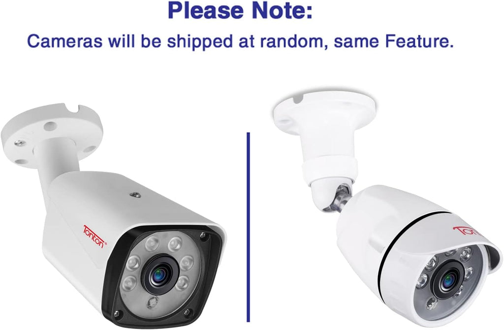 5MP Lite 8 Channel Security Camera System with 1TB HDD and 4PCS 2.0MP Weatherproof CCTV Bullet Cameras Y26599