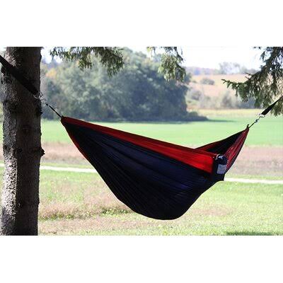 Blue Nylon Single Camping Hammock S47931