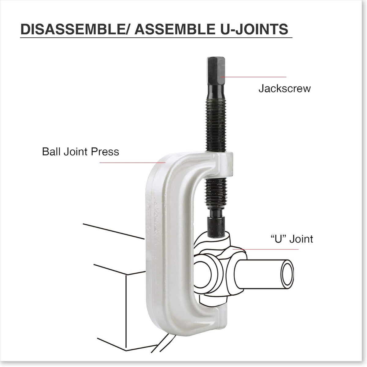 21PCS Ball Joint Press Kit & U-Joint Puller Service Tool Set E247