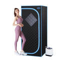 Portable Full Body Steam Sauna Tent with Folding Chair Y5760