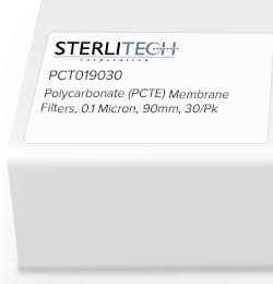 0.10um Polycarbonate Membrane Filters 90mm, 30/pk P21427
