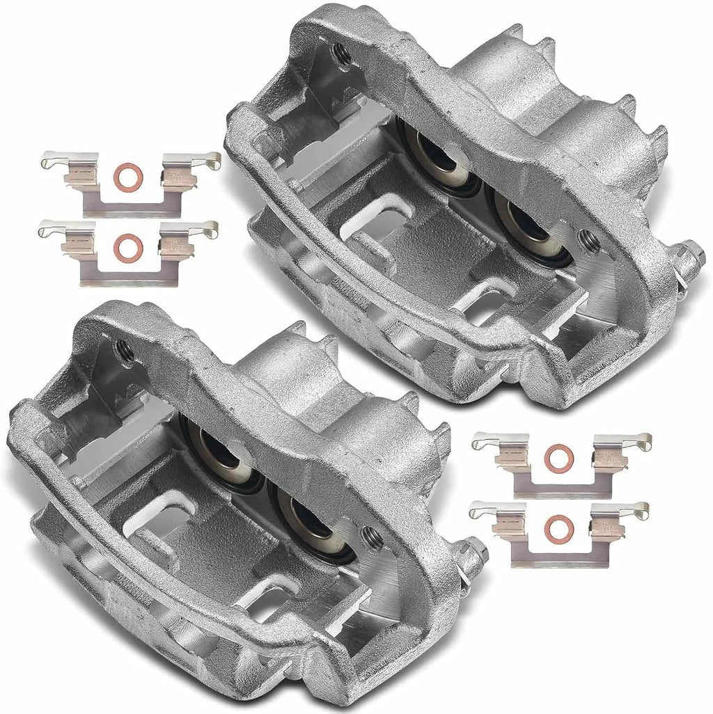 Disc Brake Caliper Assembly with Bracket 2-PC Set U195
