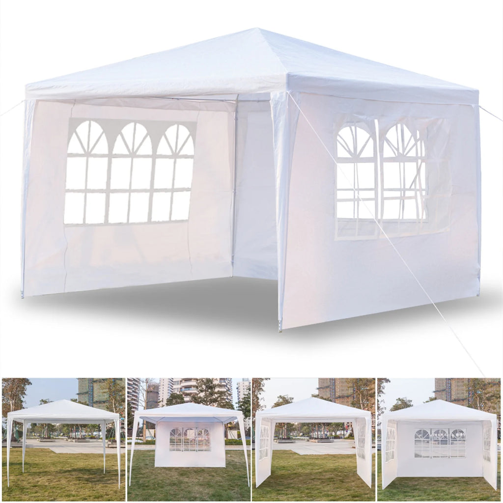 3 x 3m White Waterproof Tent M308182