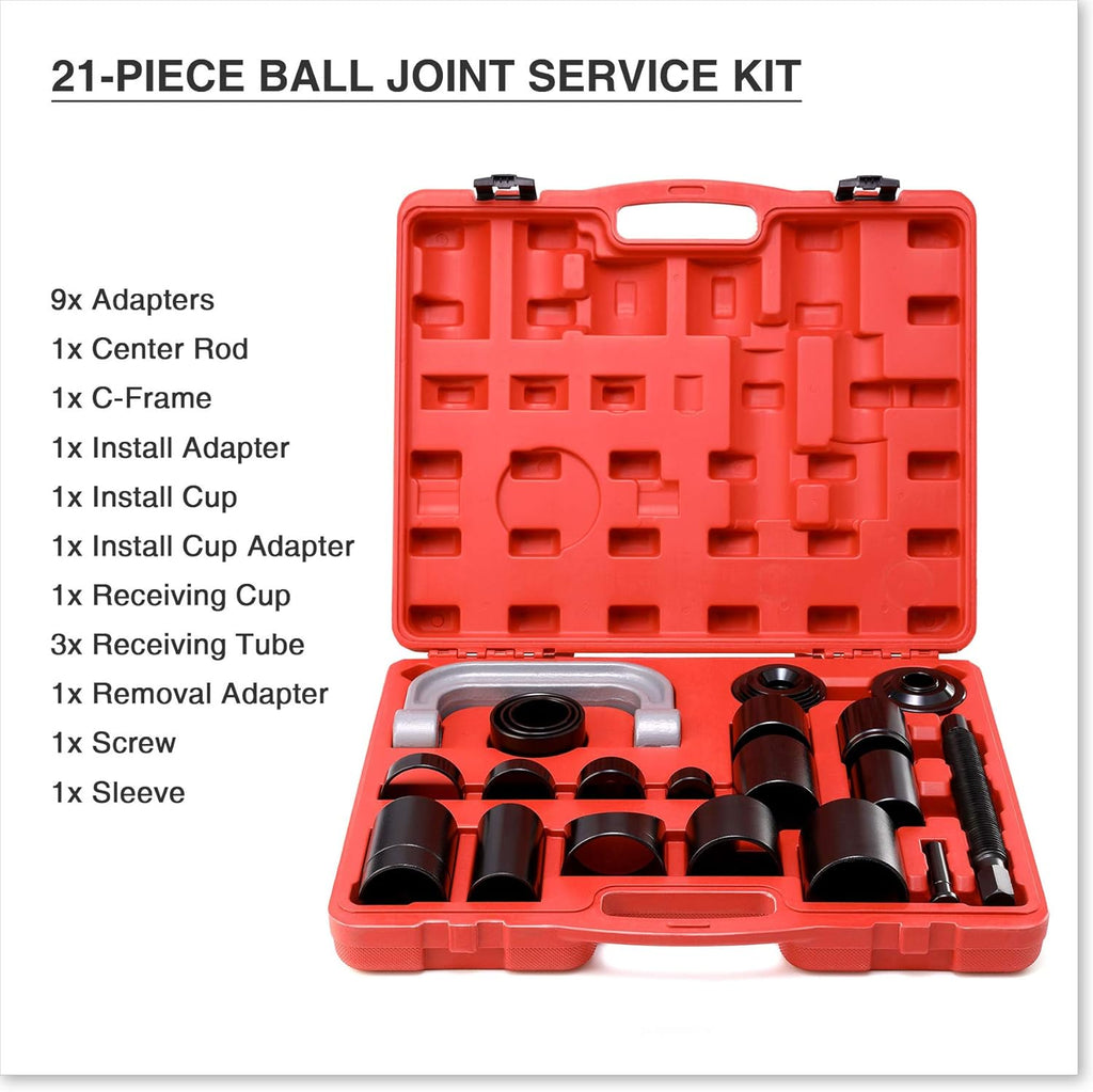 21PCS Ball Joint Press Kit & U-Joint Puller Service Tool Set E247
