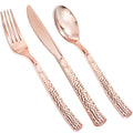 Rose Gold Silverware Disposable Flatware I83795