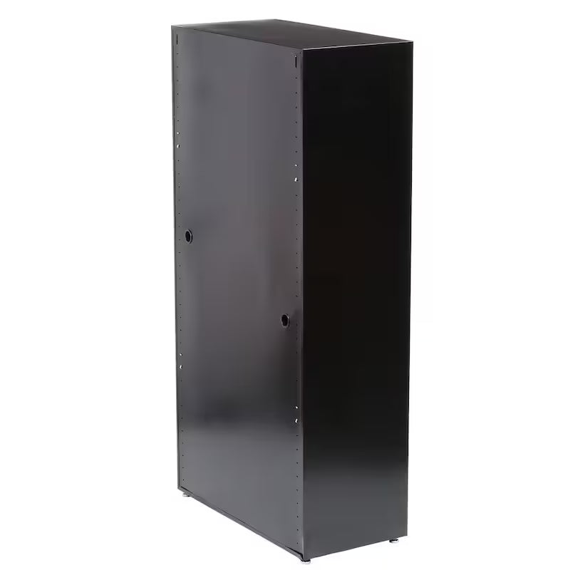Black and Gray Welded Steel Floor Cabinet N927829