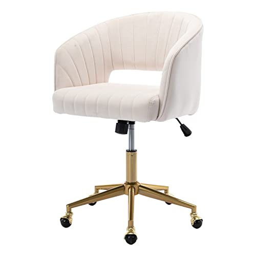 Velvet Ergonomic Upholstered Desk Chair D81119