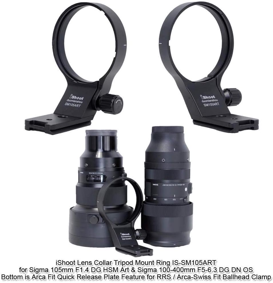 Lens Collar Tripod Mount Ring with Arca Fit Plate U714840