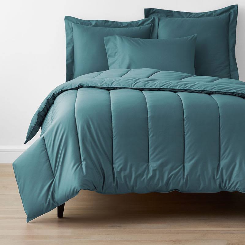 Twin Cotton Sateen Comforter J545