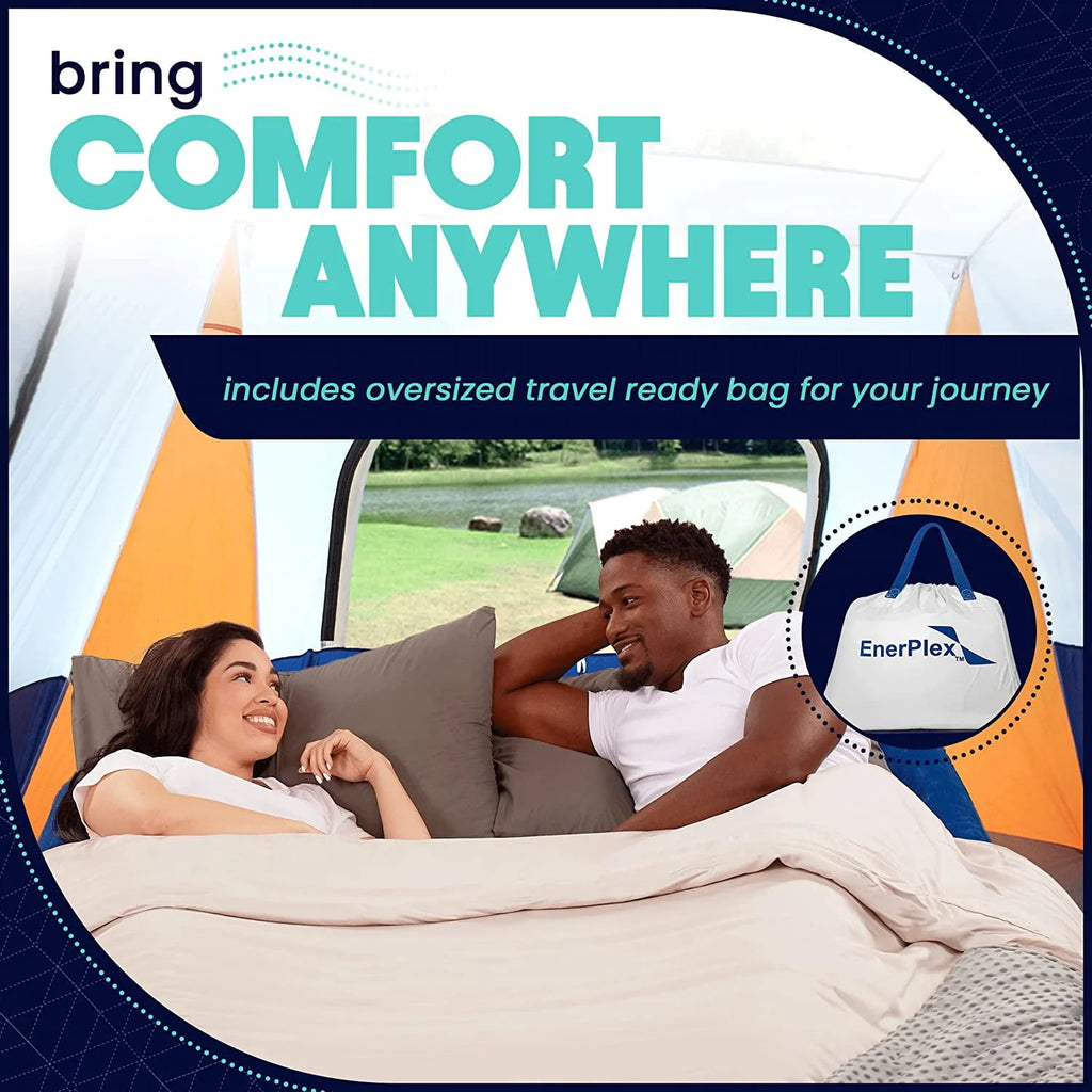 Queen 13 Inch Built-in Pump Air Mattress R268897
