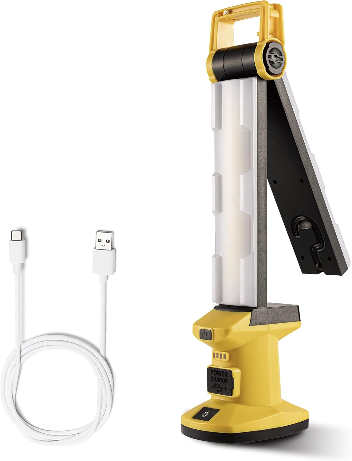 LED Rechargeable Magnetic Work Light, Foldable Cordless Underhood Flood Lighting, 2 Pack B78492