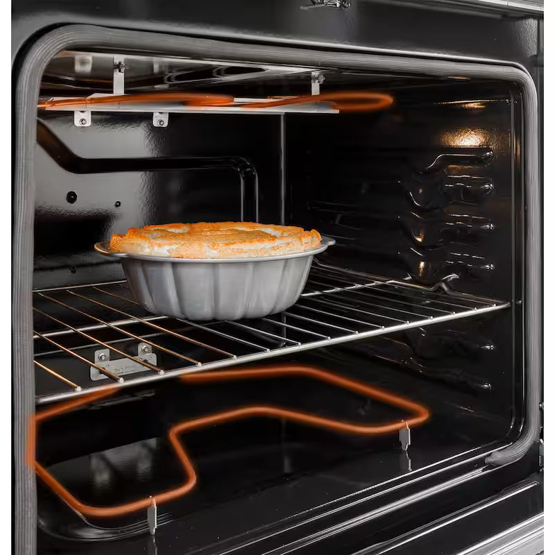 4 Element Free-Standing Electric Range in Stainless Steel K4004