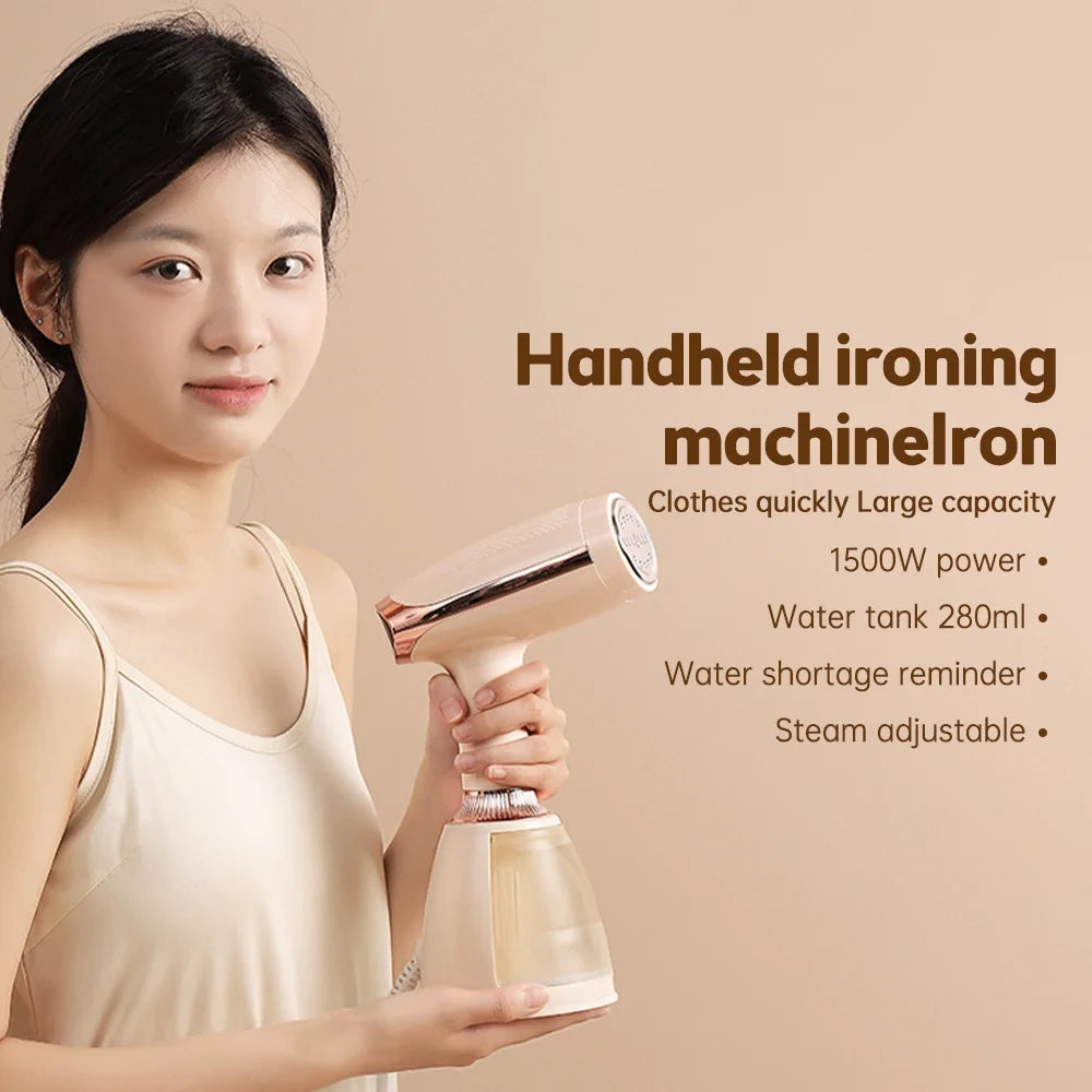 1500W Handheld Garment Steamer with Removable Water Tank W7063