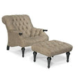 Tufted Rectangle Ottoman X87848